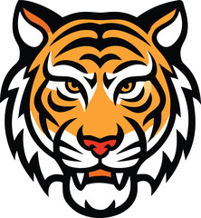 Obraz premium Tiger head vector for design