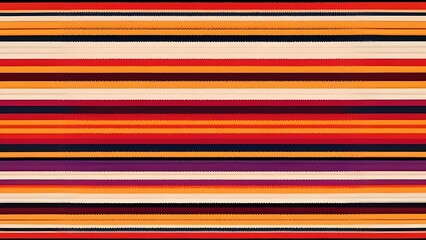 A vibrant abstract background with horizontal stripes in shades of red, orange, purple, black, and beige, creating a warm and dynamic visual texture.