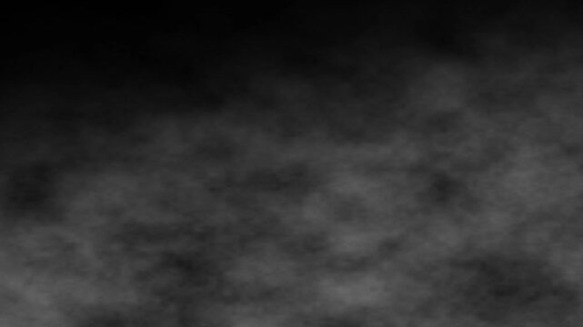 Eerie Fog Overlay Video Mystical Dark Smokescreen Backdrop Dramatic Halloween Mist Horror Movie Atmosphere Atmospheric