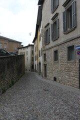 narrow street in the old town