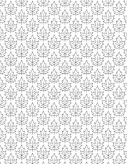 Maple leaf pattern background