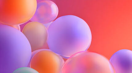 Harmonic purple Gradient Surface Landscape