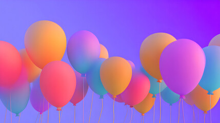 Mellow blue Gradient Backdrop Landscape