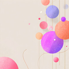 Icy orange Minimal Background Landscape