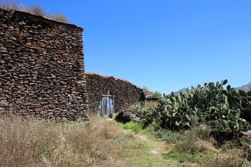 Wari Archaeological Zone, pre-Hispanic ruins at the old capital of the Wari Empire, Ayacucho, Peru