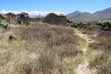 Wari Archaeological Zone, pre-Hispanic ruins at the old capital of the Wari Empire, Ayacucho, Peru