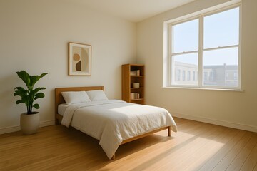 modern bedroom interior
