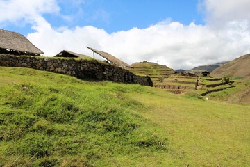 Sondor Archaeological Zone, Inca ruins built upon the former capital of the Chanka Culture, Andahuaylas, Peru