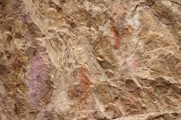 Callacpuma Archaeological Zone, pre-historic rupestrian paintings near Cajamarca, northern Peru