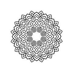 round lace ornament