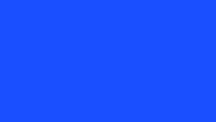Blue screen background image. Solid blue color for video, design, and editing. Blue background illustration, green screen alternative
