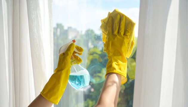 Cleaning windows A guide to sparkling clean glass