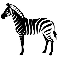 Black and White Animal Silhouettes Collection: Cats, Lions, Zebras, Giraffes, Dolphins, and More"