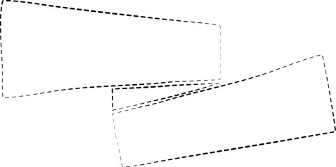 Hand drawn ribbon banners, sale, price