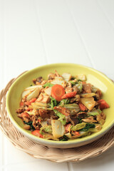 Capcay or Capcai is Mix Vegetables with Chicken