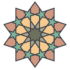  Islamic architecture, creative art , vintage logo, morocco Design, geometric patterns, Andalusia concept, Cultural style