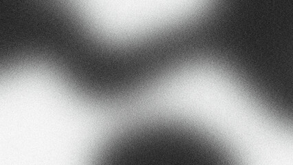 Gray, black, dark grainy noise grains abstract wave pattern, on white background