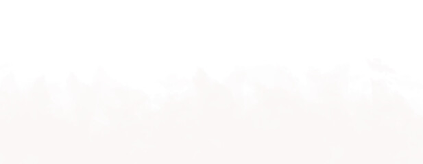 floating white fog effect isolated on transparent png background