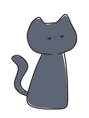 ゆるねこ（くろ）