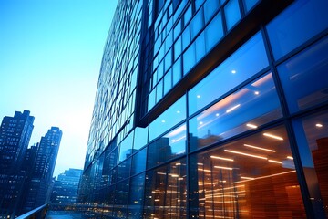 Law firm, city build, office look.