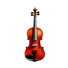 Fototapeta premium Violin On Transparent Background PNG