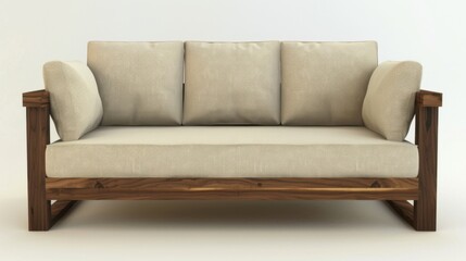 Luxury Indoor Decor: 3D Sofas/Couches, Pillows & Cushions – Relaxing Living Room Furniture Designs