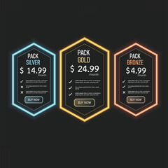 Button web price table pack 25-2