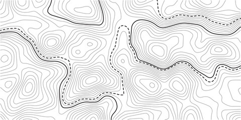 Abstract digital modern topography white and soft grey pattern lines sea map area space geometric strip grid line topo map technology modern design white background. Vector Illustration.  