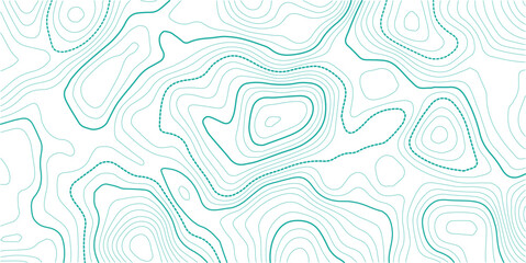 Abstract pattern with lines seamless pattern and topography map and counter map.