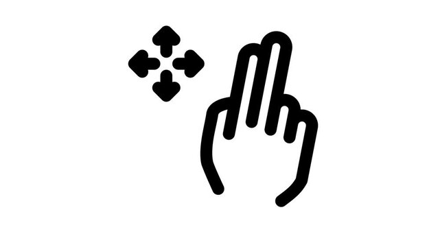 Smartphone and Tablet Touch Screen Multi-Touch Gestures