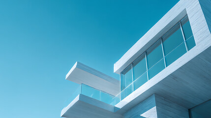 Modern glass architecture with floor-to-ceiling windows and natural sunlight – contemporary city view