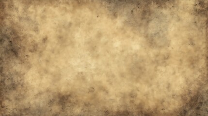 Fototapeta premium Ancient parchment with aged, weathered texture and faded colors, showcasing historical artifacts.