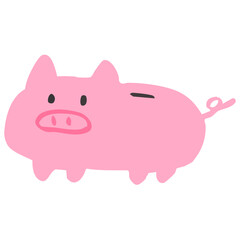 ブタの貯金箱