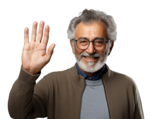 PNG Senior portrait glasses adult.