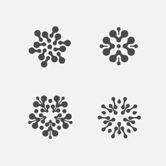 tech snowflake symbol