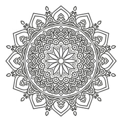 Black Lines, Bright Mind, Mandala Reflections