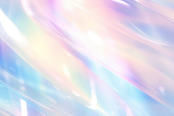 Vibrant iridescent abstract png light overlay effect, transparent background