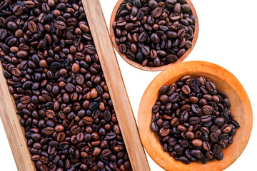 coffee beans in a bowl