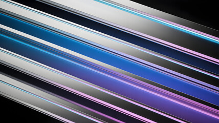 Dynamic abstract lines with vibrant blue and purple glow create a futuristic, modern backdrop for technology or design concepts.
