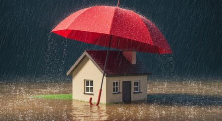 Protection from Flood Damage: A Home Safeguarded by Insurance Coverage
