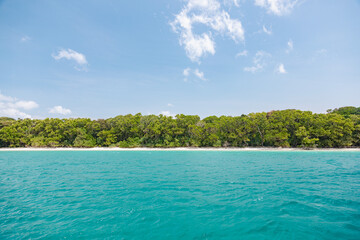 Peucang Island in the west tip of Java Island