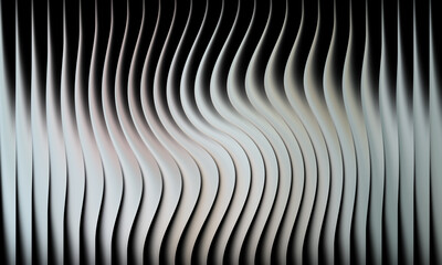 Abstract wavy vertical lines with a distorted wave pattern