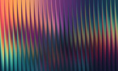 Vibrant abstract wavy texture with vertical lines and color gradient