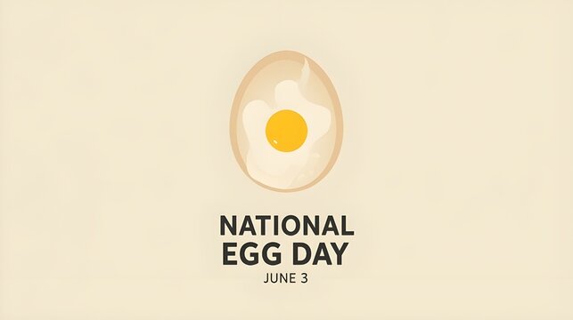National Egg Day vector. Raw egg in shell vector. Egg icon vector. Broken eggs cracked open eggshell vector. Egg Day Poster, June 3. Important day