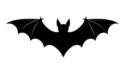 Two symmetrical, elegant, pointed wings against a dark background