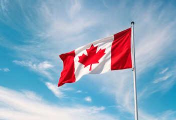 canadian flag Model 3d