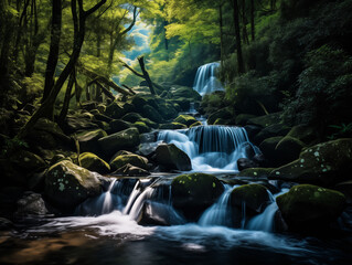 Smoky Mountain Waterfall
