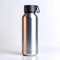 Insulated stainless steel water bottle for sports and outdoor activity