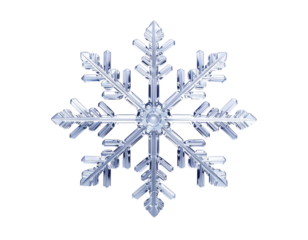 Detailed snowflake design