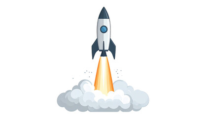 Rocket launching from a cloud